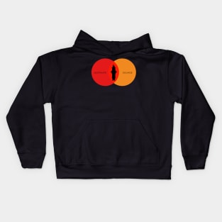 A Legitimate Venn Diagram Kids Hoodie